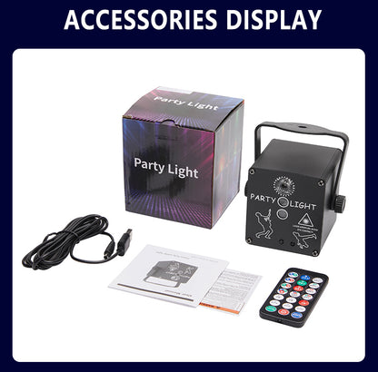 RaveLight™ WIRELESS 3-Laser Strobe Lighting
