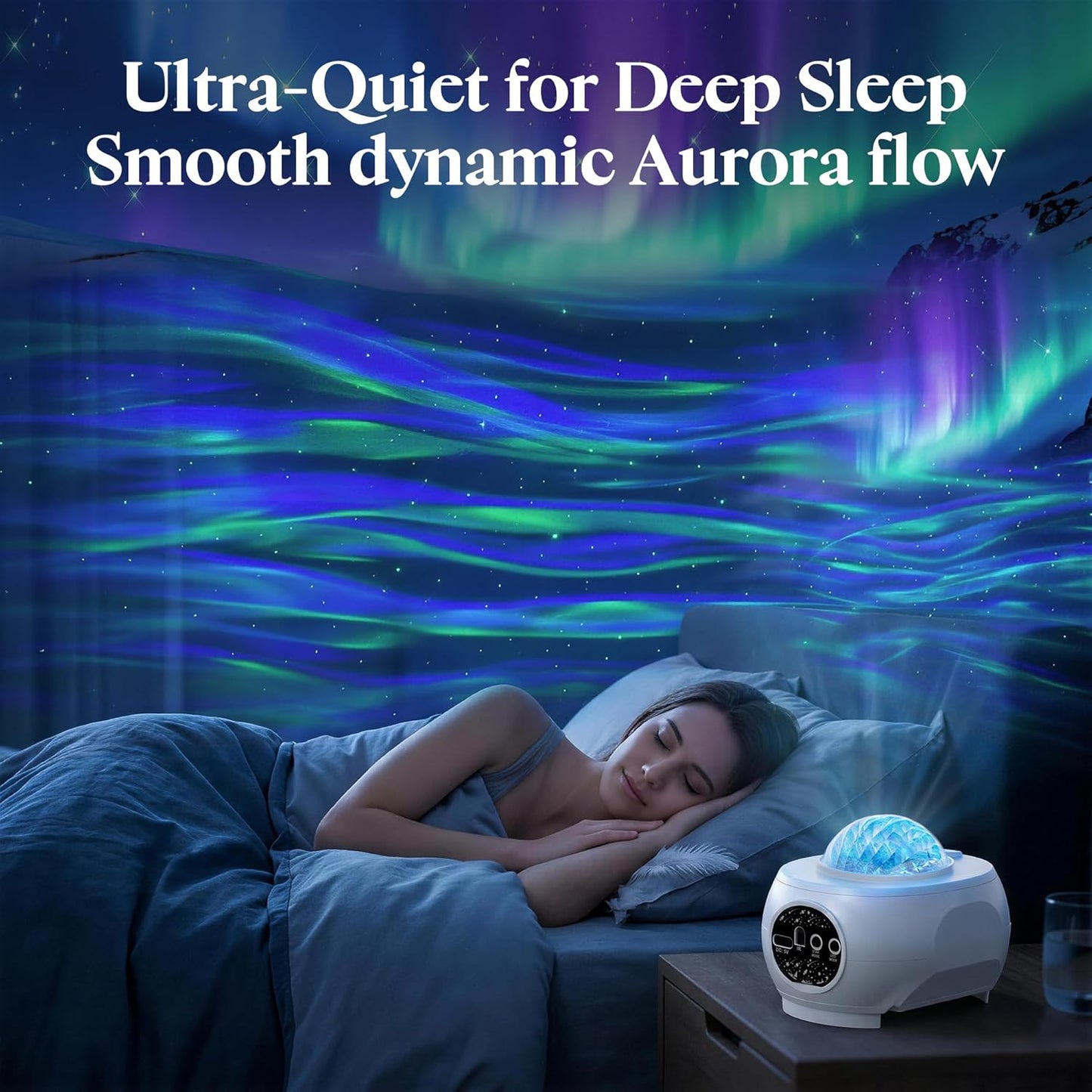 RaveLight™ Remote Galaxy Projector
