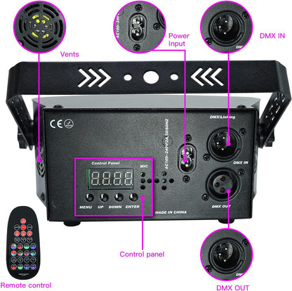 (HOT)RaveLight™ UPGRADED 15-Eye Laser Party Light