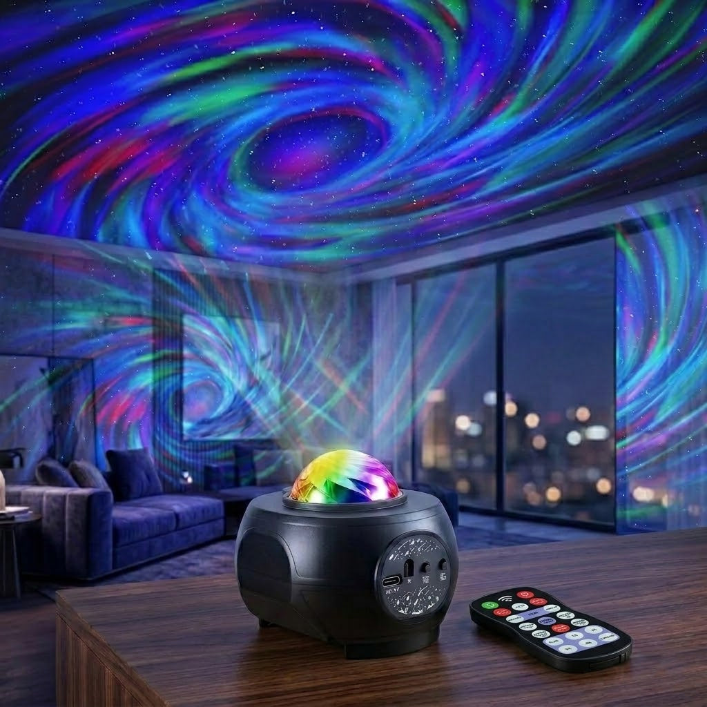 RaveLight™ Remote Galaxy Projector