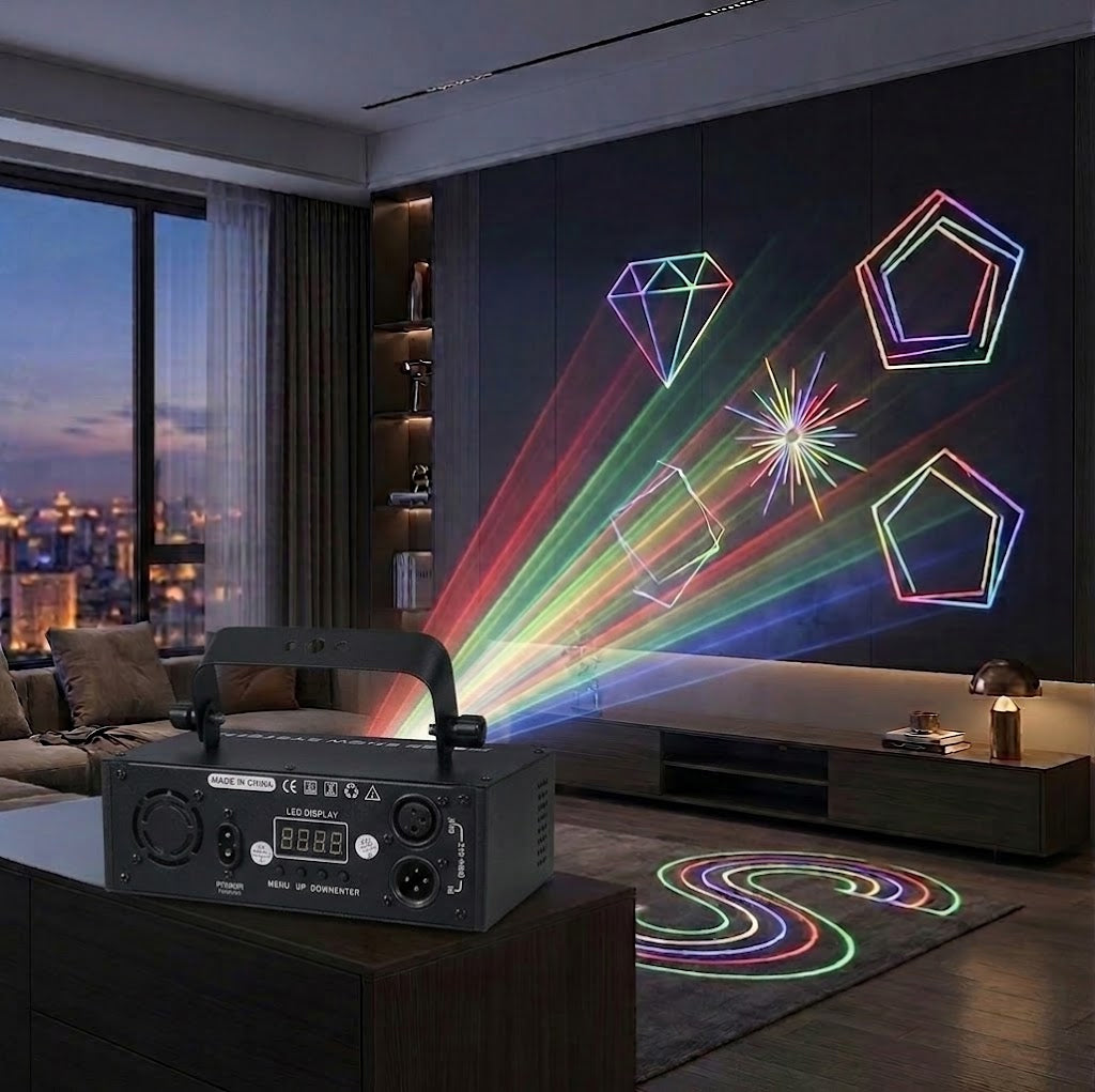 RaveLight™  One Head 90 Pattern Animated Light