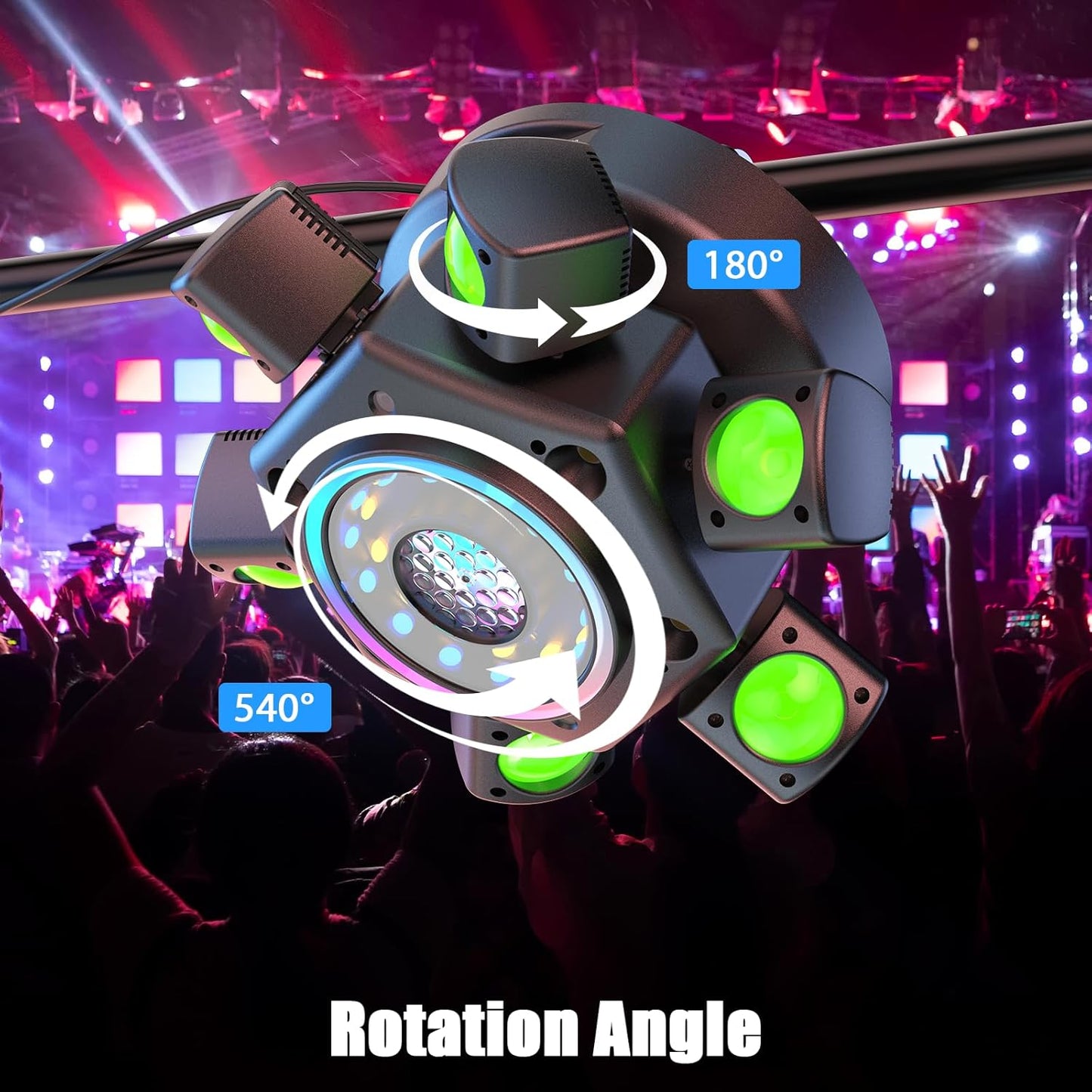 RaveLight™ 180W 8 IN 1 Moving Head