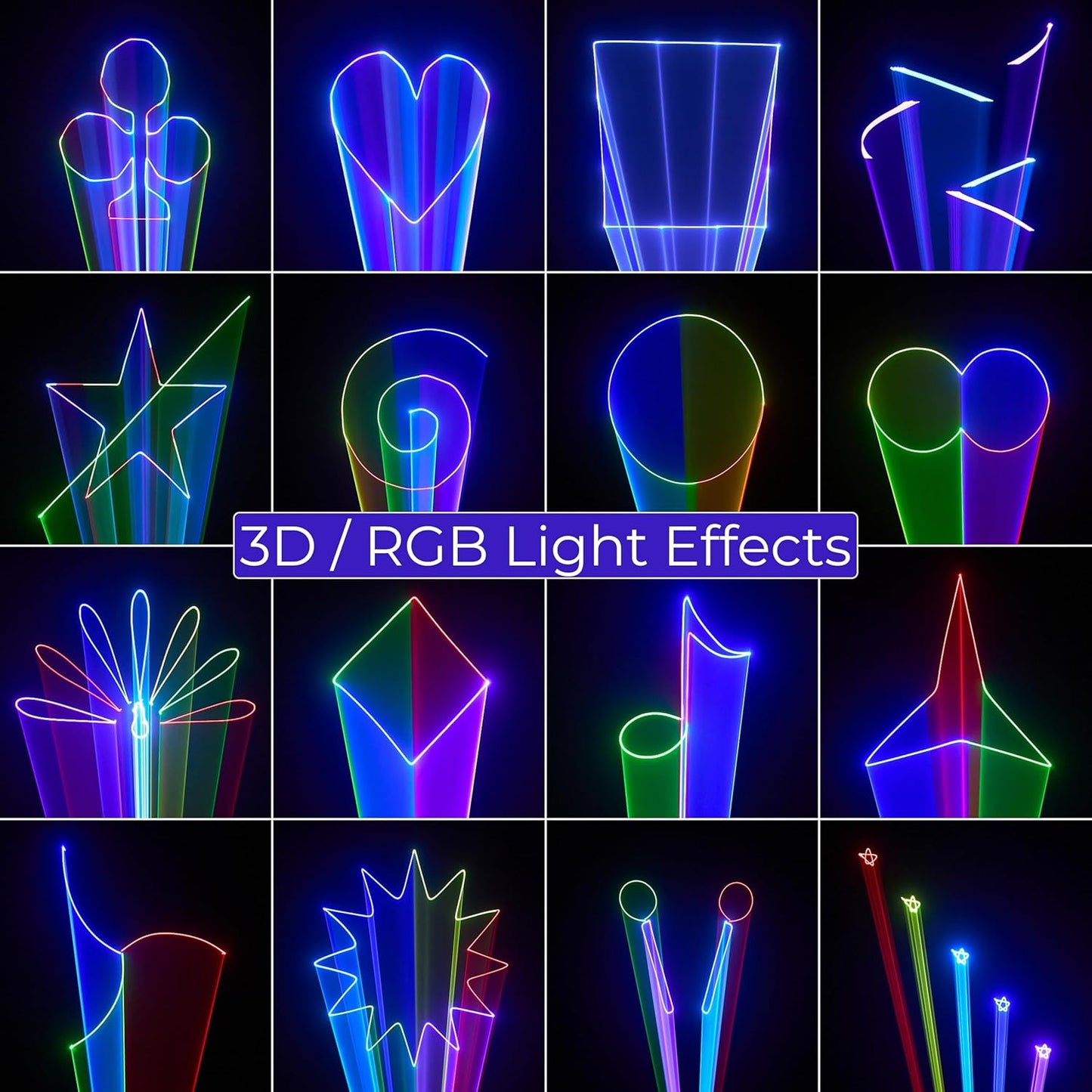 (HOT)RaveLight™ 1 W Animated Projector