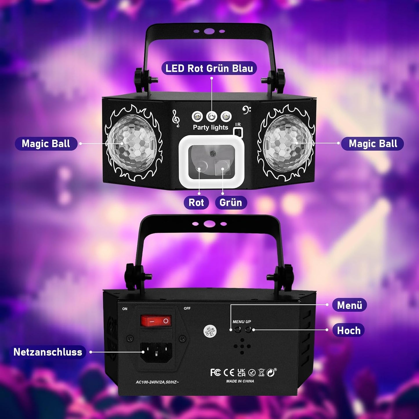 RaveLight™  TWS Disco Lamp