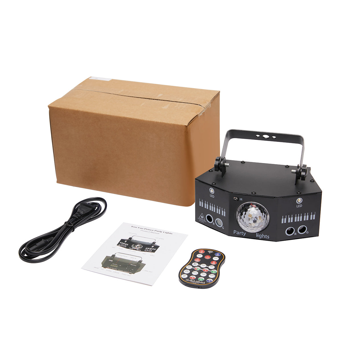 RaveLight™ 6 Eye Dj Disco Laser Light