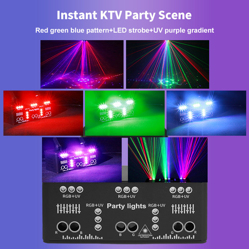 (HOT)RaveLight™ 21 Eye  UV Party Light