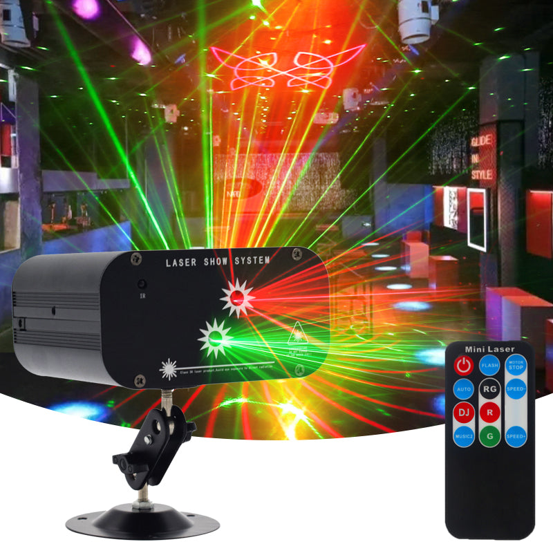 NEW RaveLight™ 48-Pattern Laser Lighting