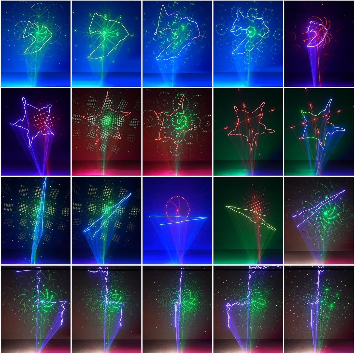 (NEW)RaveLight™ 12 Hole Beam Light