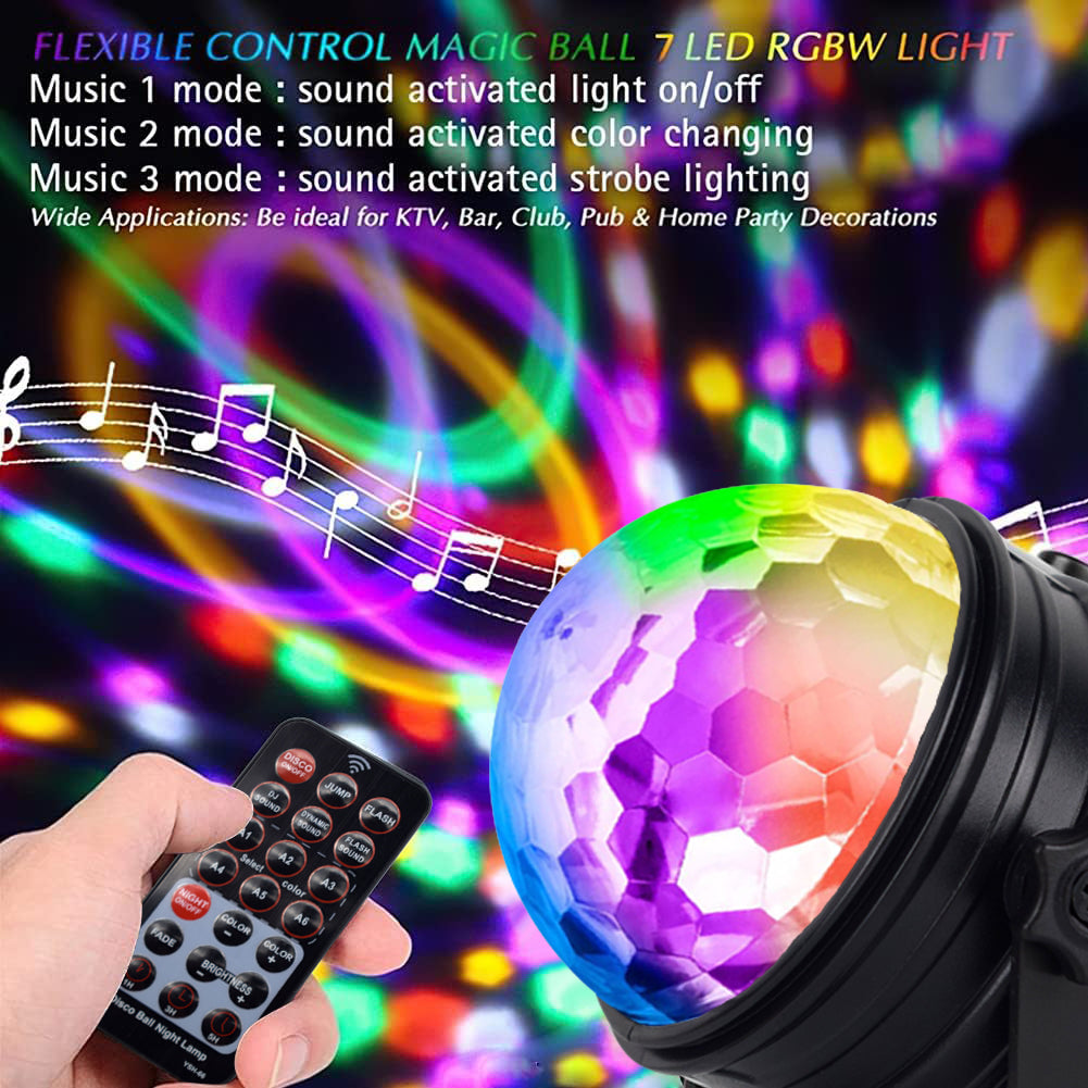 RaveLight™ USB Disco Ball Lamp 2 pcs
