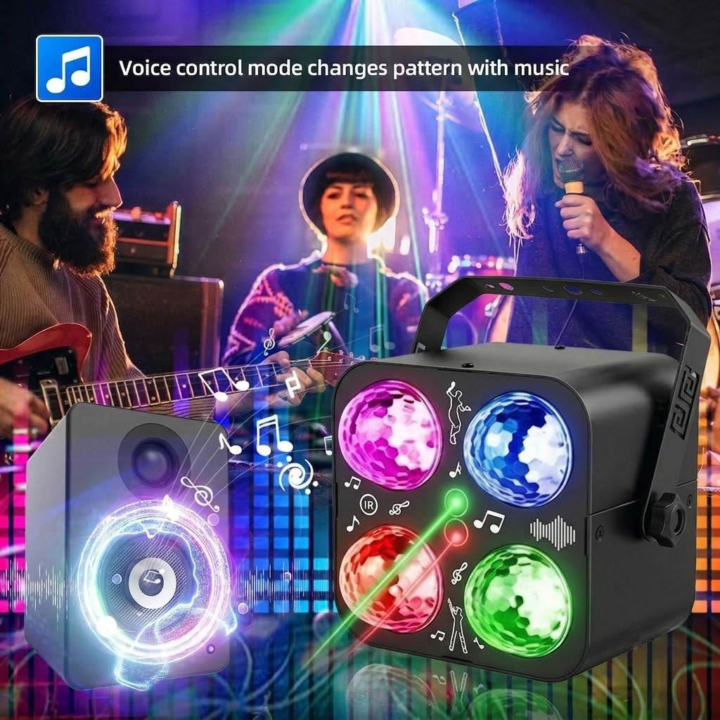 RaveLight™ 4 Magic Ball Pattern Light