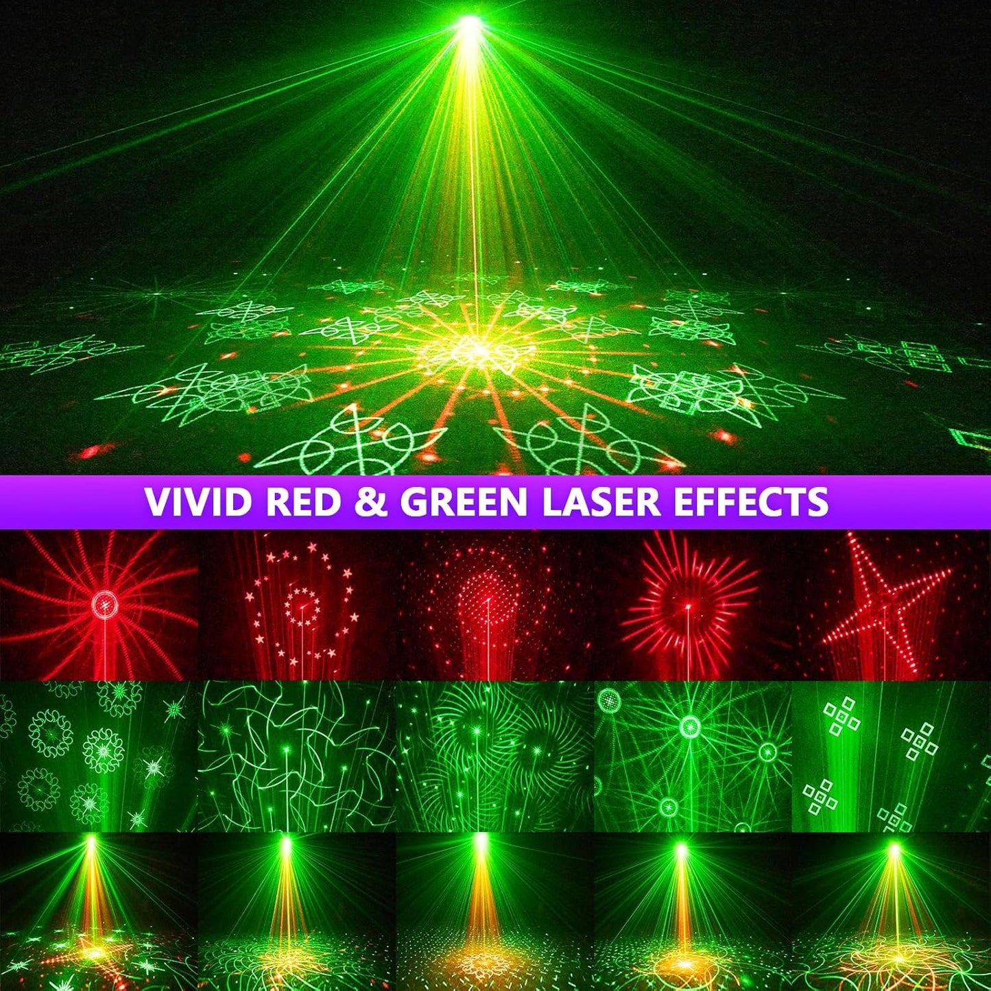 RaveLight™  60 Pattern Laser Light