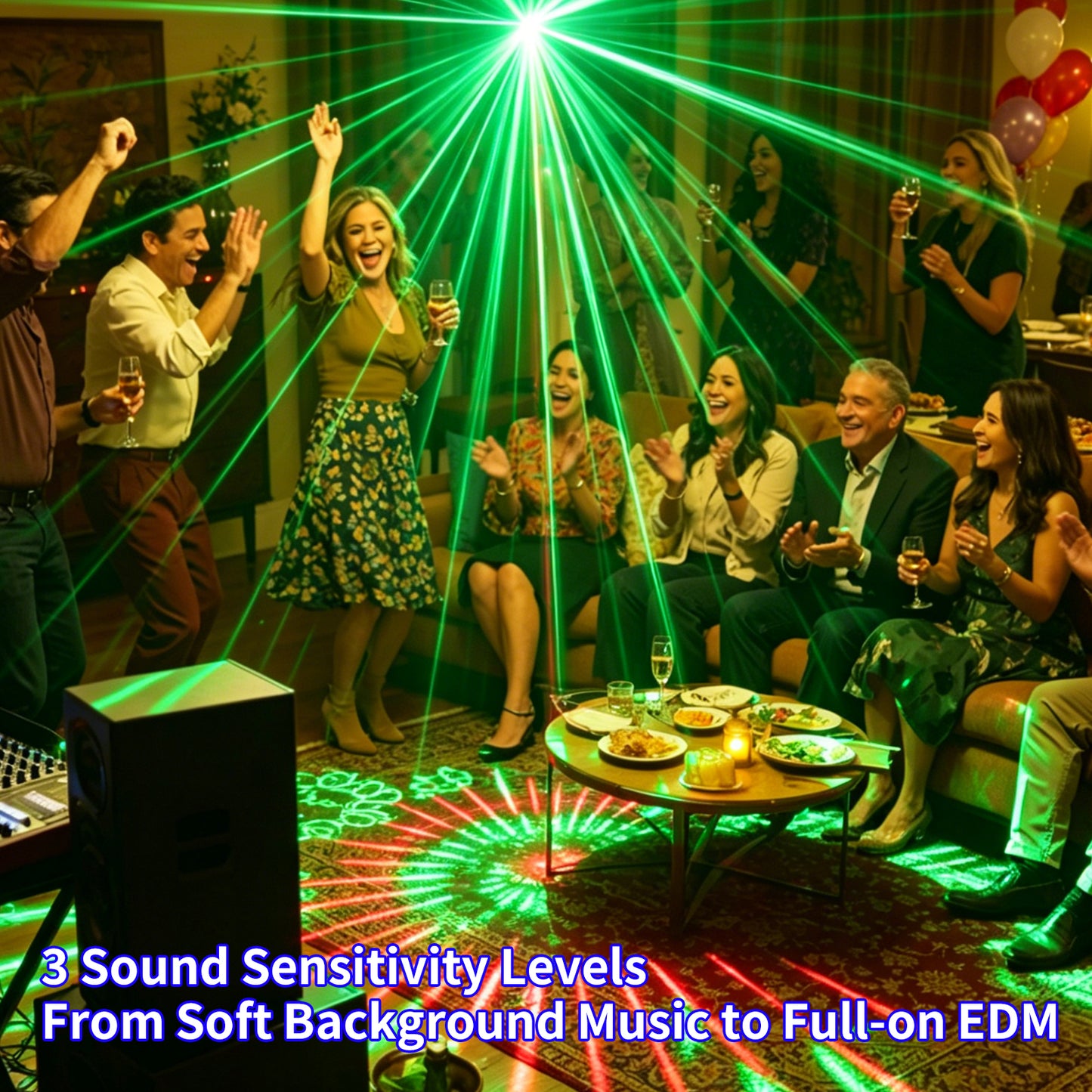 RaveLight™-2 Pack Disco Dj Lights