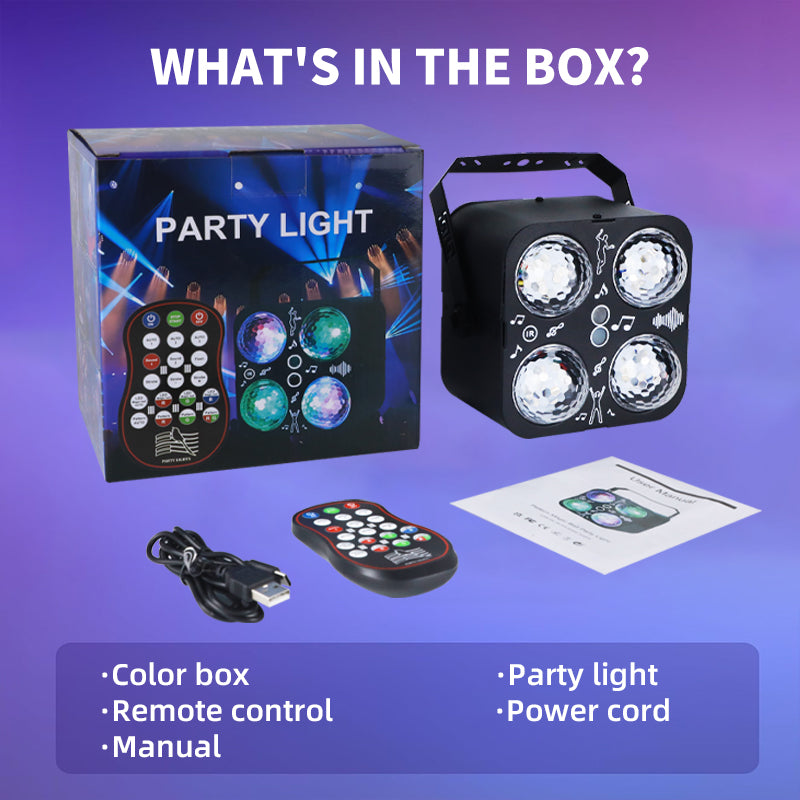 RaveLight™ 4 Magic Ball Pattern Light