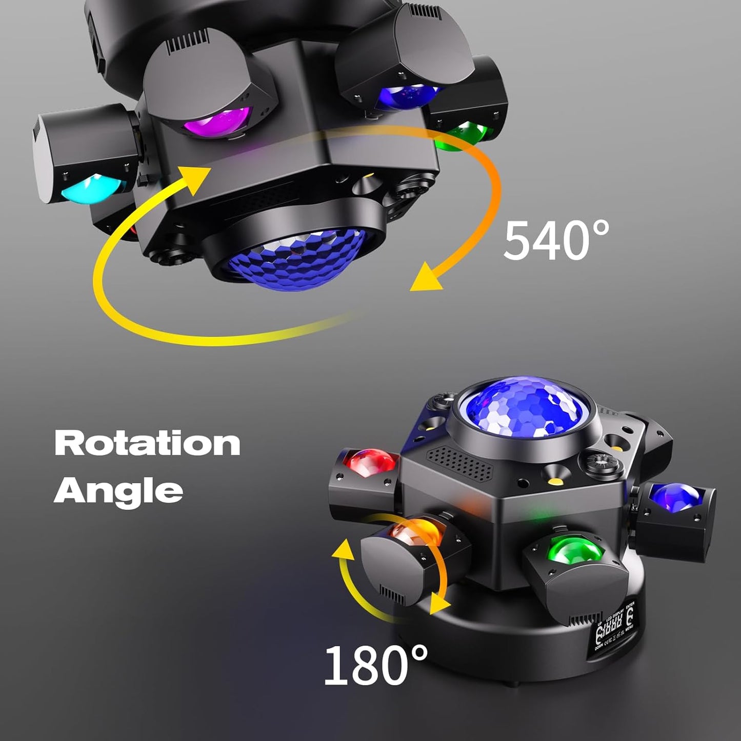 RaveLight™ 150W LED Disco Ball Moving Head