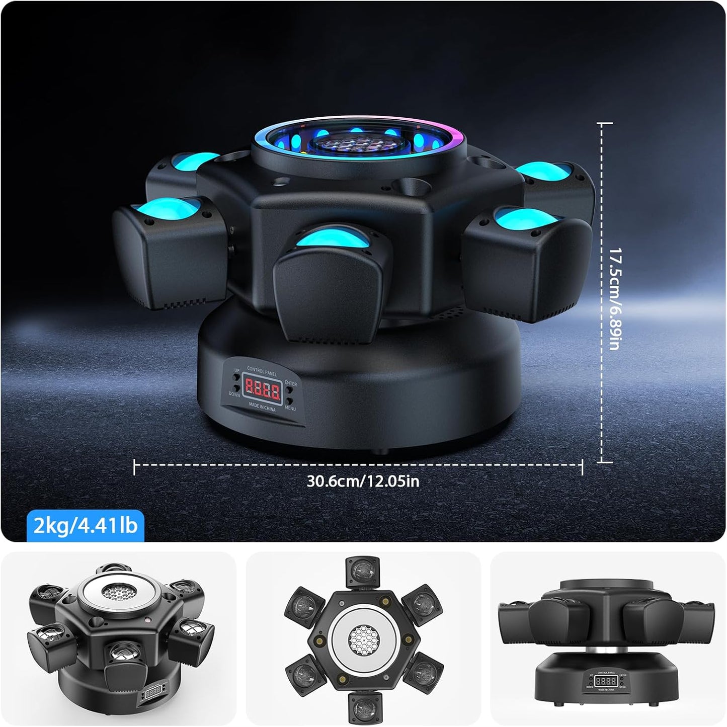 RaveLight™ 180W 8 IN 1 Moving Head