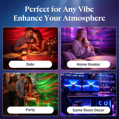 RaveLight™ Remote Galaxy Projector