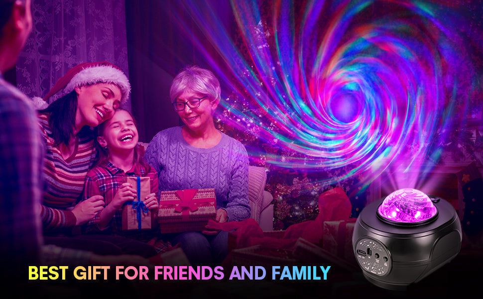 RaveLight™ Bluetooth Galaxy Projector & Speaker