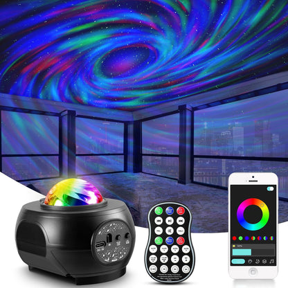 RaveLight™ Bluetooth Galaxy Projector & Speaker