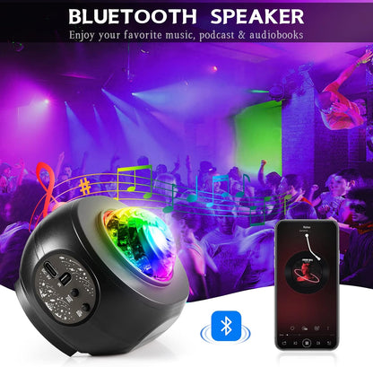 RaveLight™ Bluetooth Galaxy Projector & Speaker