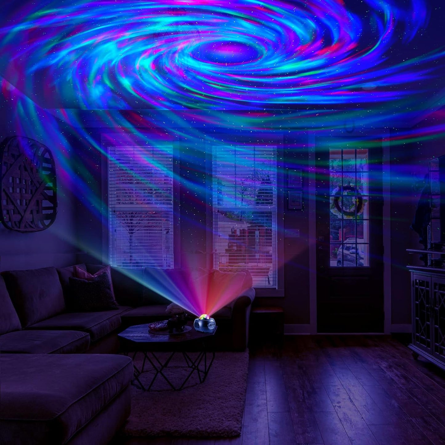 RaveLight™ Bluetooth Galaxy Projector & Speaker