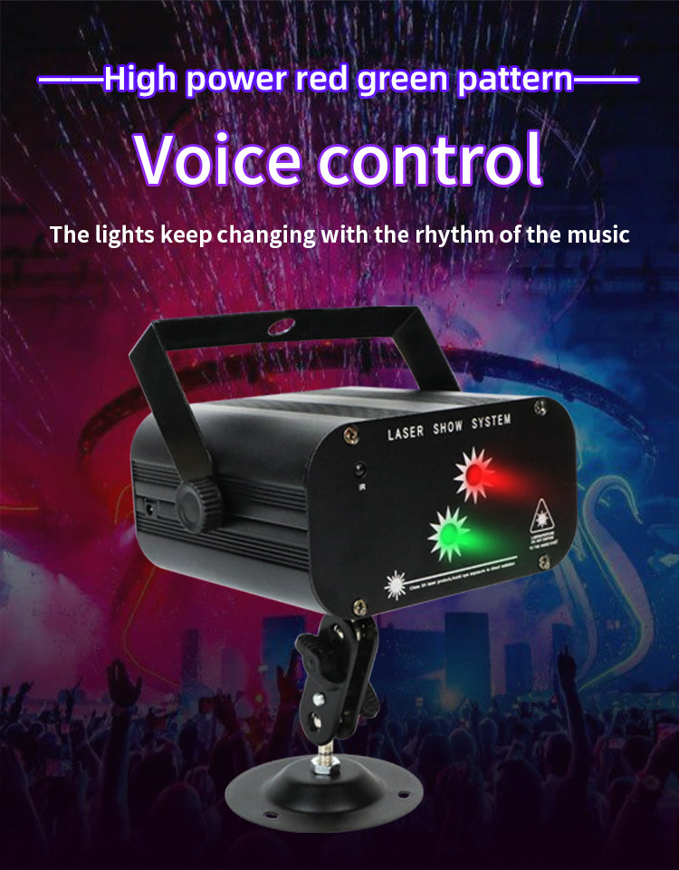 NEW RaveLight™ 48-Pattern Laser Lighting