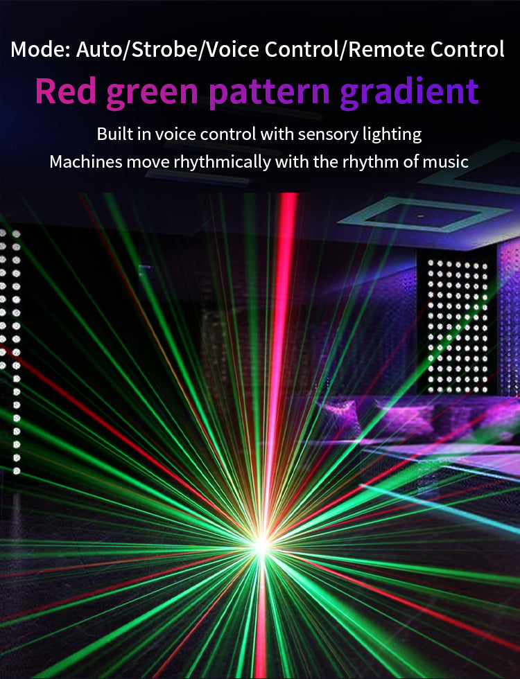 NEW RaveLight™ 48-Pattern Laser Lighting