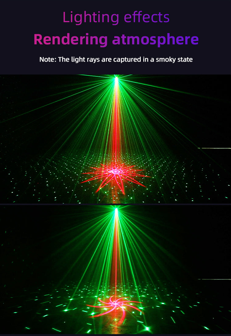 NEW RaveLight™ 48-Pattern Laser Lighting