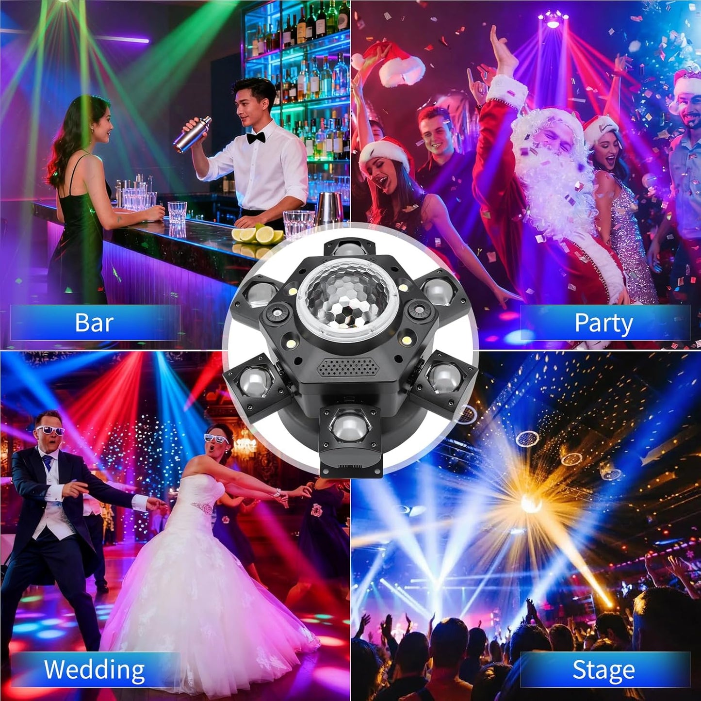 RaveLight™ 150W LED Disco Ball Moving Head