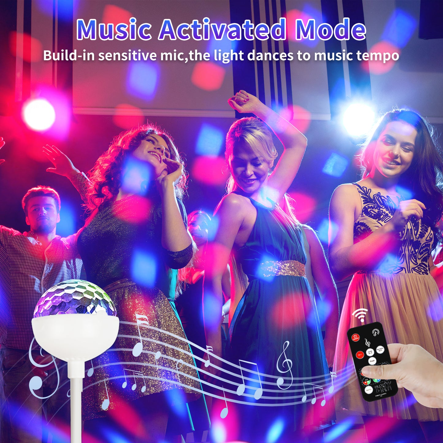 RaveLight™ USB Car Disco Light