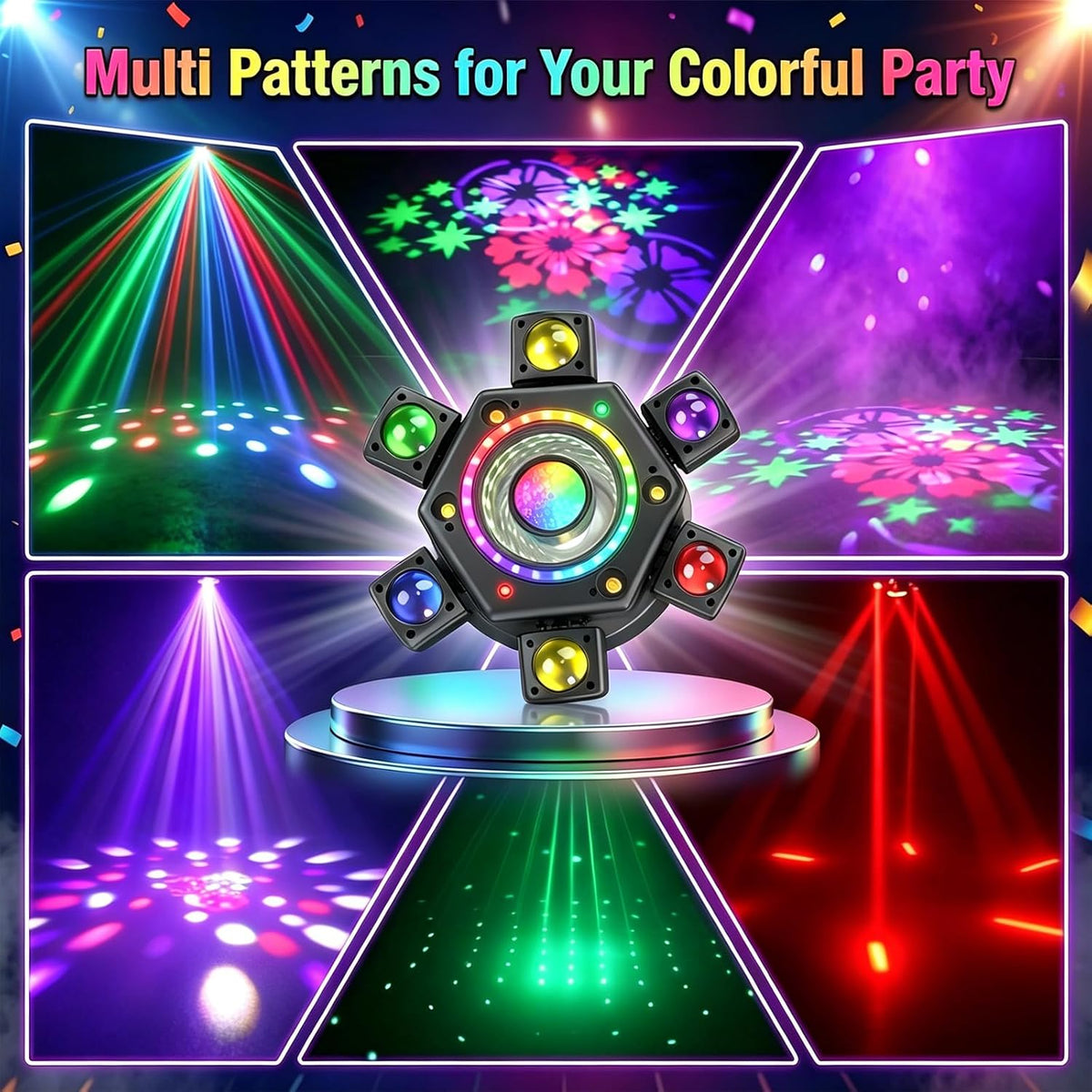RaveLight™ 180W 8 IN 1 Moving Head