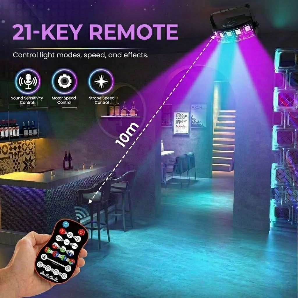(New) RaveLight™ 45 LEDs strobe Flash Lights