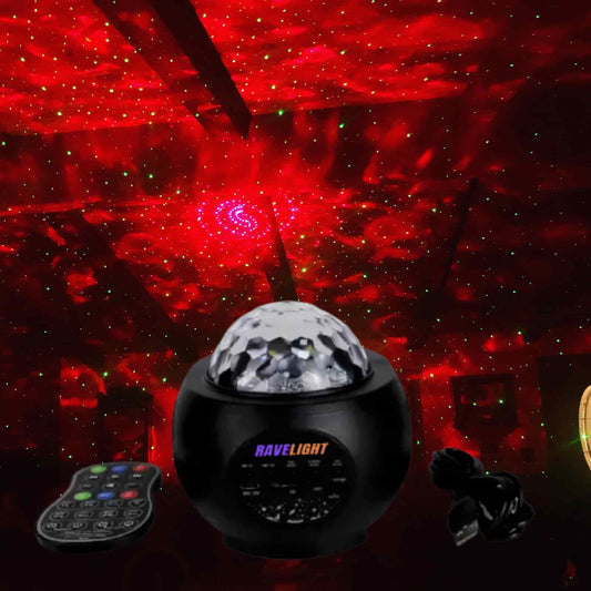 The Ravelight Planetarium Galaxy Party Lighting Projector