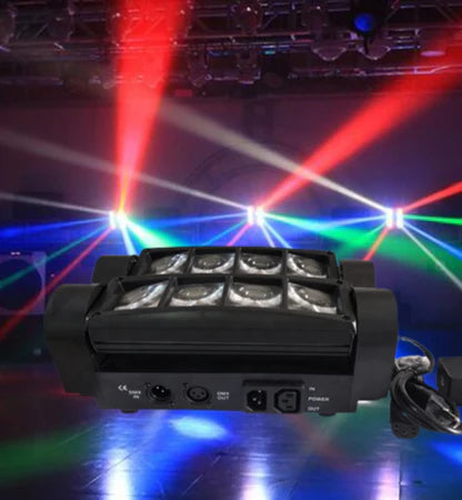 The Ravelight Mini Moving Head Spider Light Projector