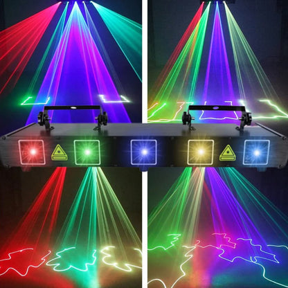 The Ravelight 5-Beam Party Laser Lights Projector