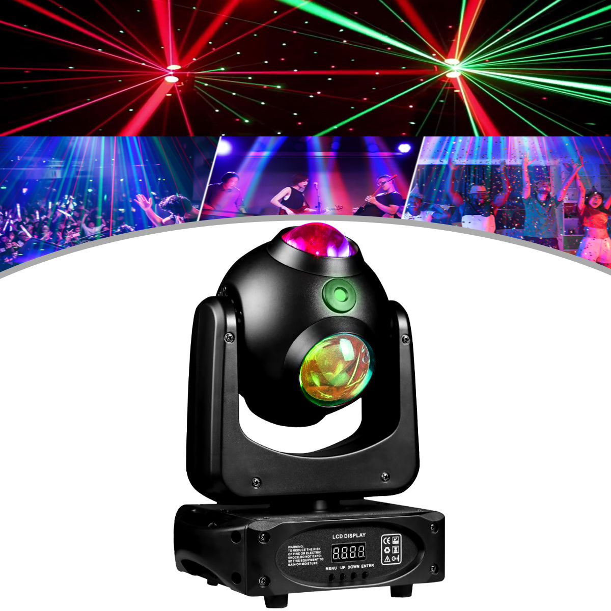 RaveLight™ Space 7 Moving Head