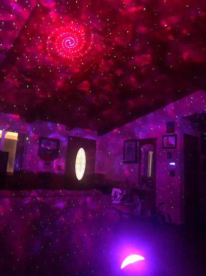 The Ravelight Planetarium Galaxy Projector Living Room Lighting