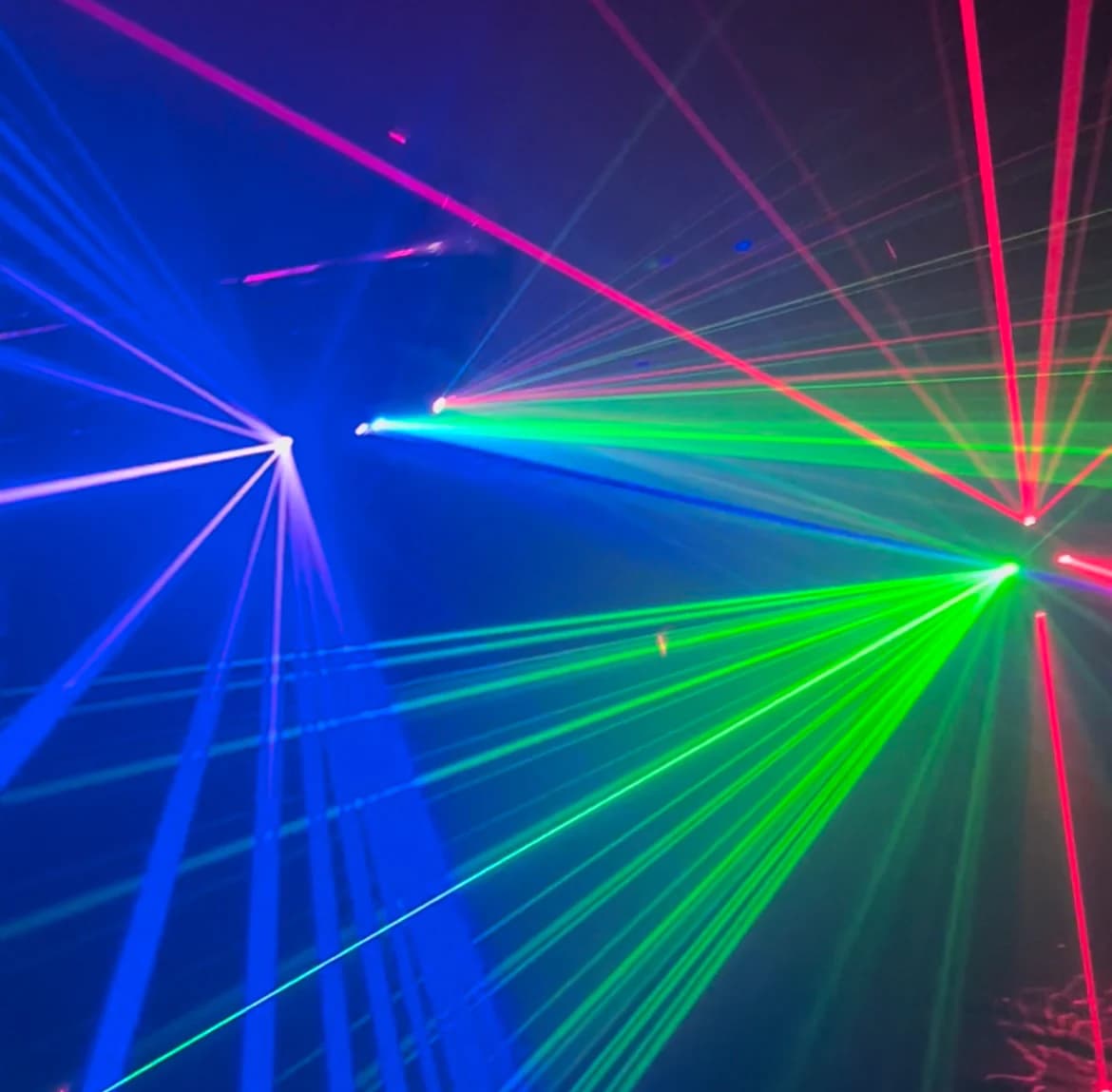 RaveLight 9-Laser Professional Party Lighting