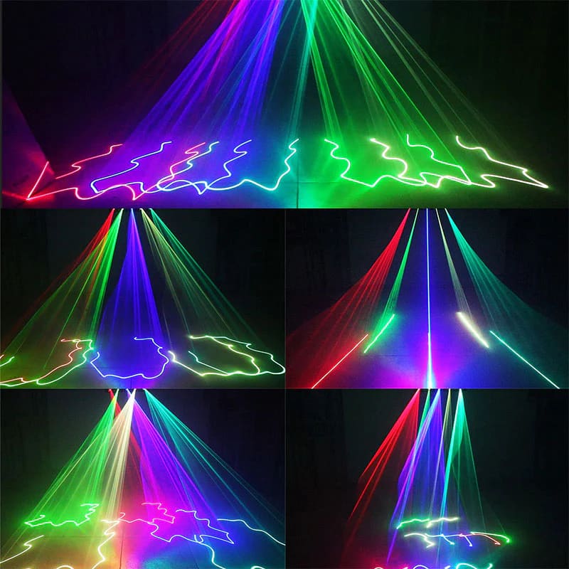 The Ravelight Pattern Party Laser Stage Lighting