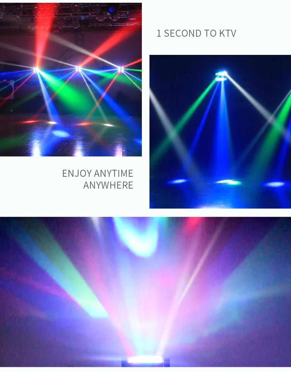 The Ravelight Stage Party Lights enjoy anywhere anytime