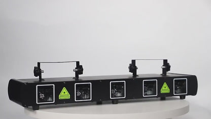(NEW) RaveLight™ 5-Cast Beam Laser Scanner