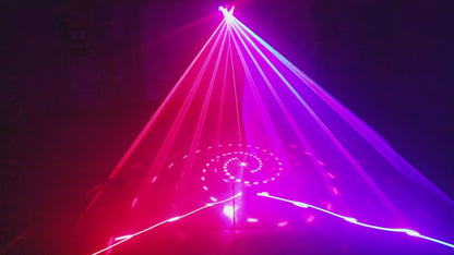 RaveLight™  3-in-1 Laser, Scanner, & Strobe Stage Lighting