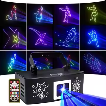 (HOT)RaveLight™ 1 W Animated Projector