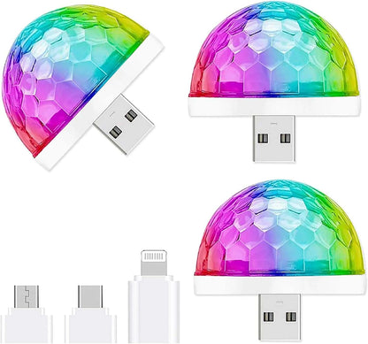 The Ravelight USB mini-Disco Party Lights