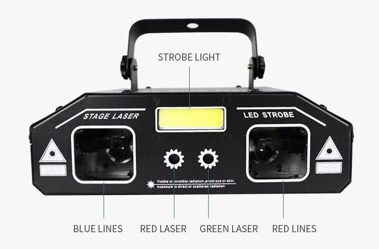 Disco Strobe Light | Strobe Stage Lighting | RaveLight