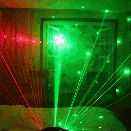 Ravelight laser party light live